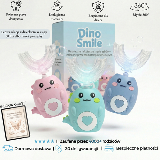 DinoSmile™ – Soniczna szczoteczka polecana przez stomatologów