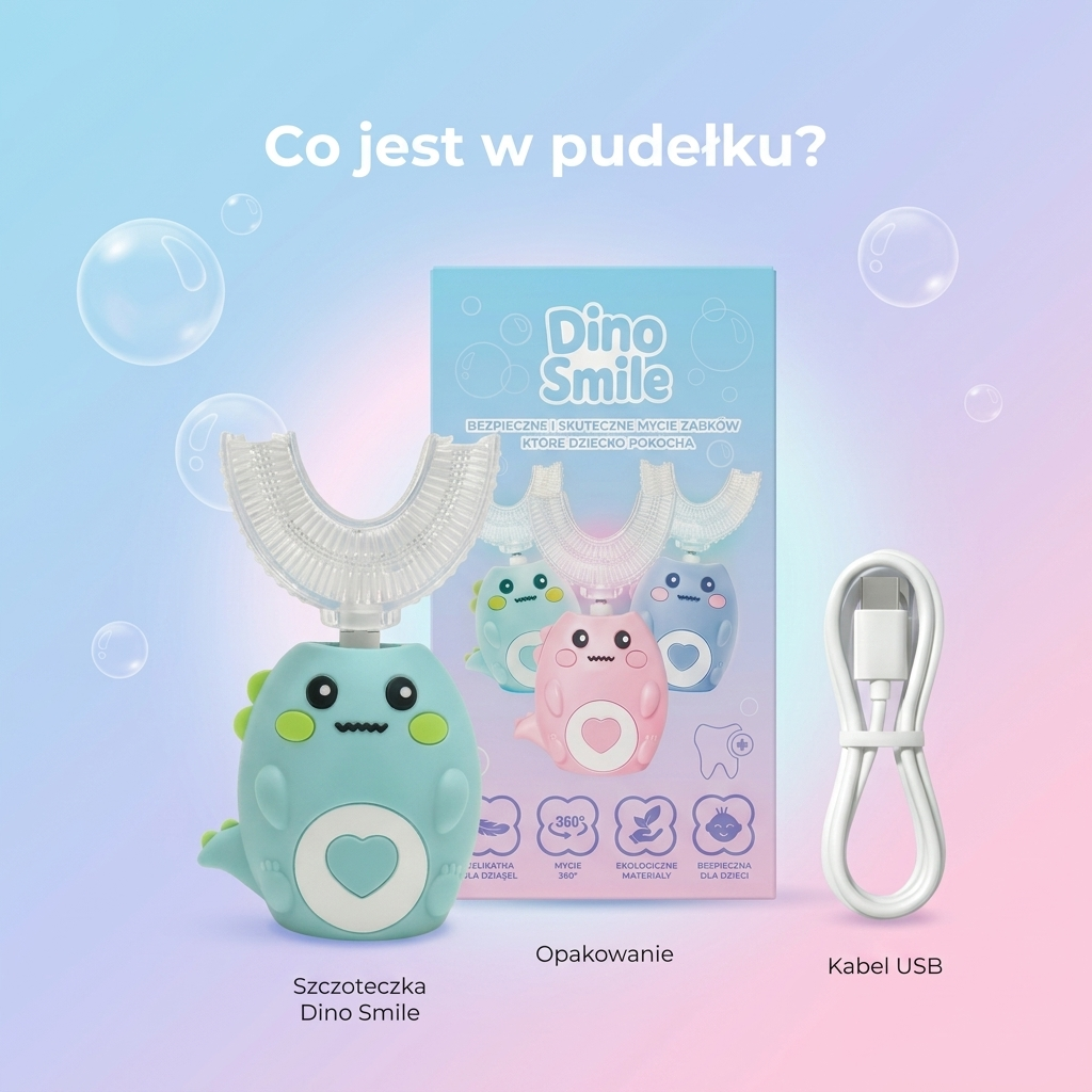 DinoSmile™ – Soniczna szczoteczka polecana przez stomatologów