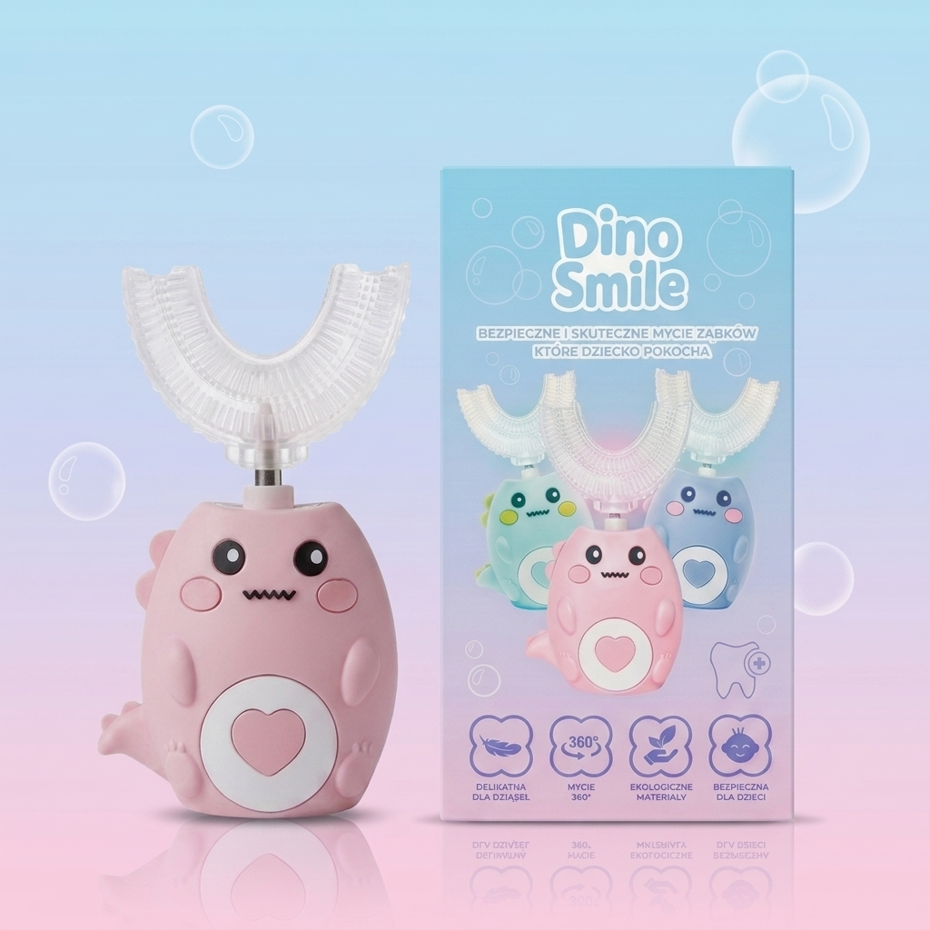 DinoSmile™ – Soniczna szczoteczka polecana przez stomatologów
