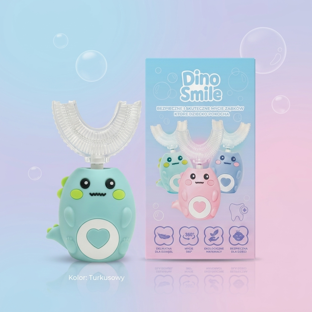 DinoSmile™ – Soniczna szczoteczka polecana przez stomatologów
