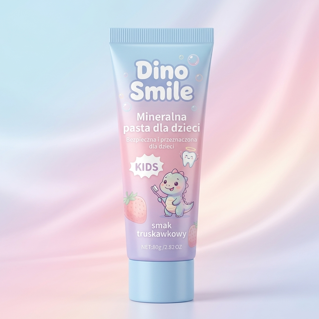 Pasta DinoSmile - Bezpieczna Ochrona dla ząbków